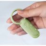Эрекционное кольцо TENGA PAIRING с вибрацией, лайм TSV-103